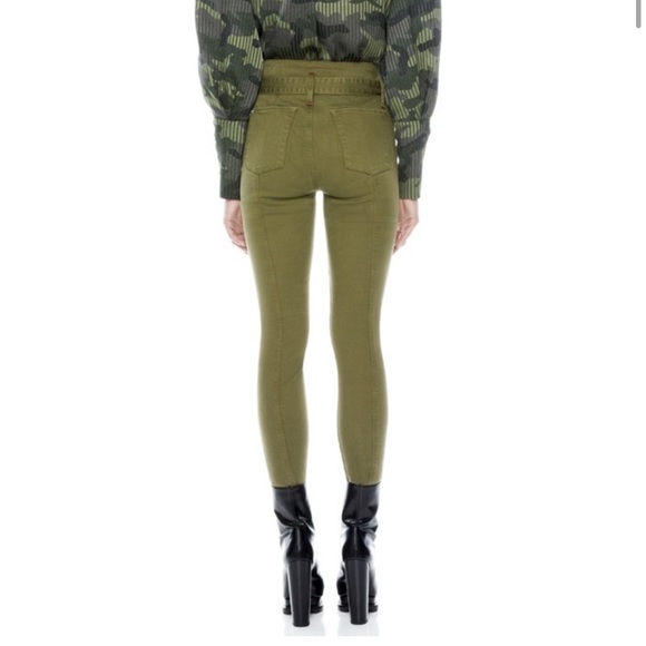 ALICE & OLIVIA JEANS paper bag skinny- 24 - Picture 7 of 7